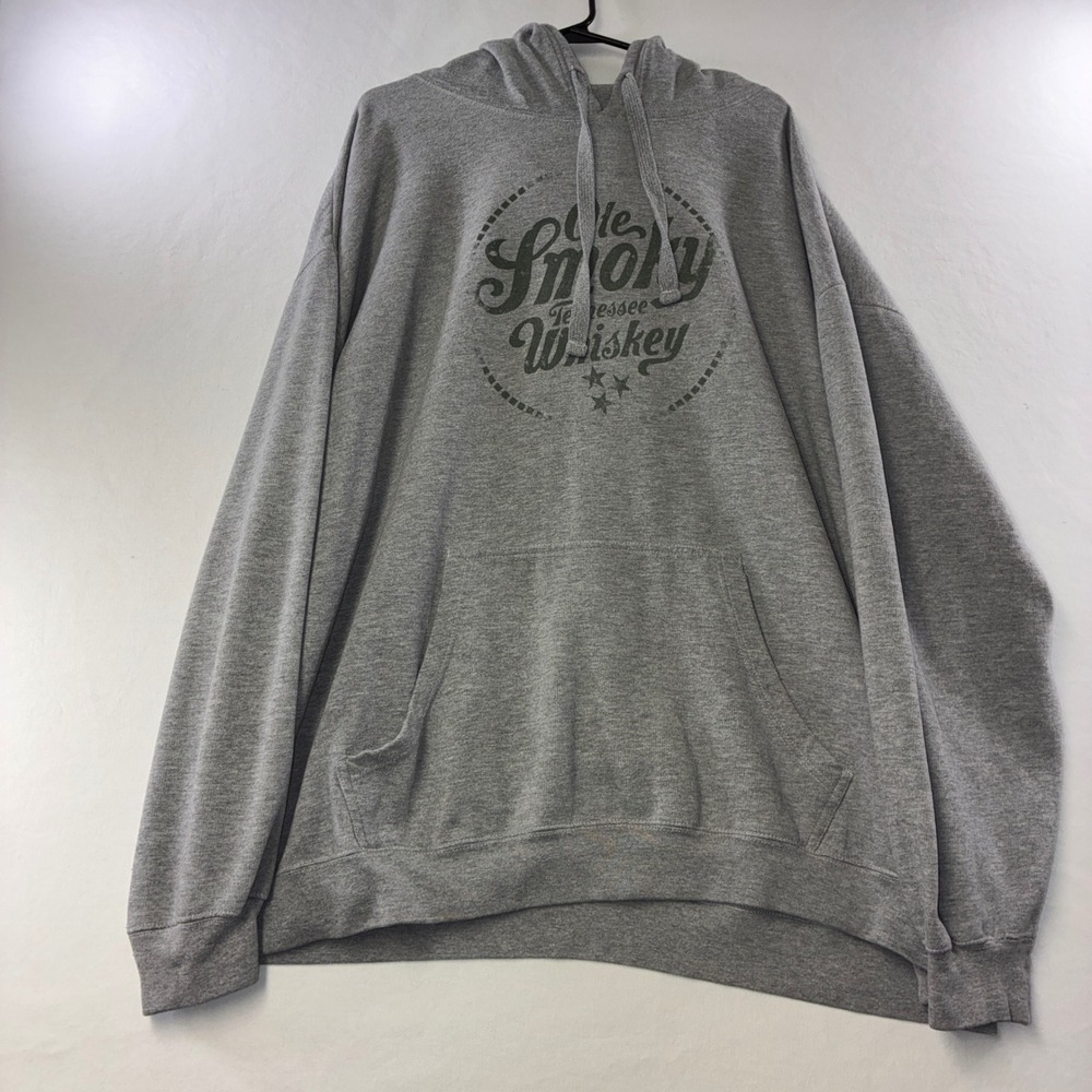 518 Ole Smoky Whiskey Hoodie 4XL Gray Graphic Pullover